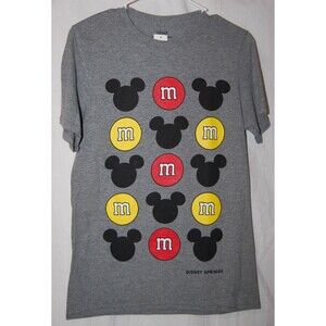 Disney Springs M&M Mickey Shirt M&M World New With Tag Sz.S